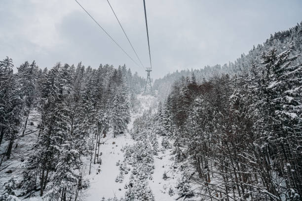 istock Snowy landscapes road trip rural Austria 1791485187
