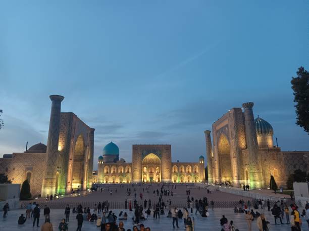 istock Registan Square in Samarkand, Uzbekistan 1791505950
