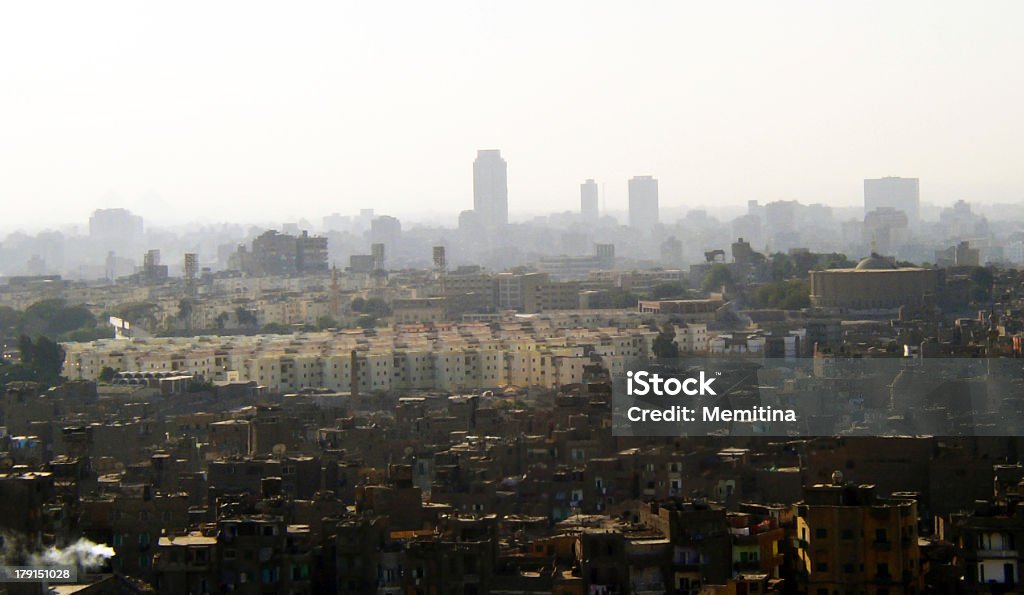 Ar poluídos Cairo - Foto de stock de Arabesco - Estilo royalty-free