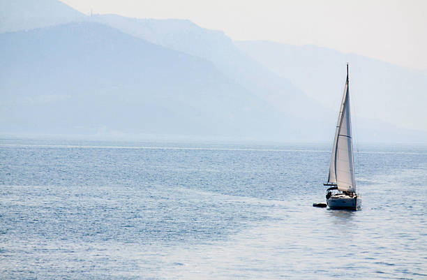 istock Sailing Yacht In The Seam 179151745