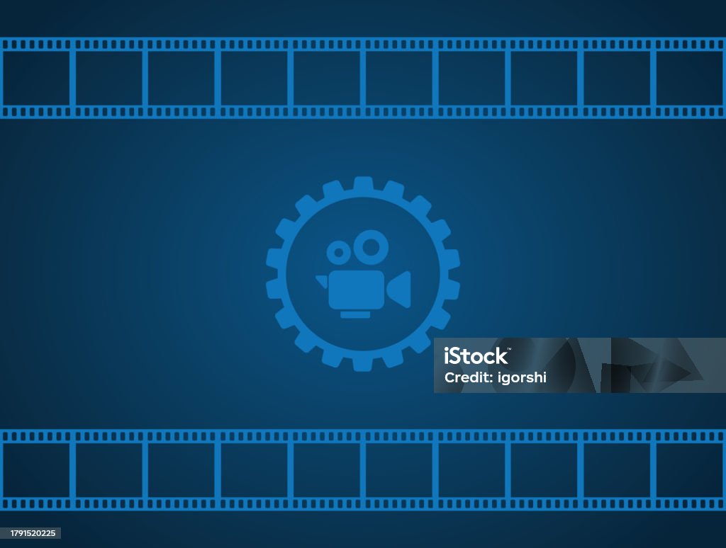 Cinema Abstract Cinema Abstract Background Stock Illustration - Download Image Now ...