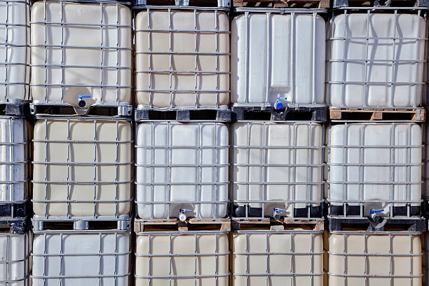 istock Chemical barrels ready for transportation 179154851