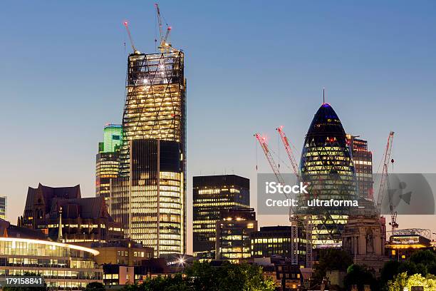 City Von London Stockfoto und mehr Bilder von 20 Fenchurch Street - 20 Fenchurch Street, Abenddämmerung, Architektur