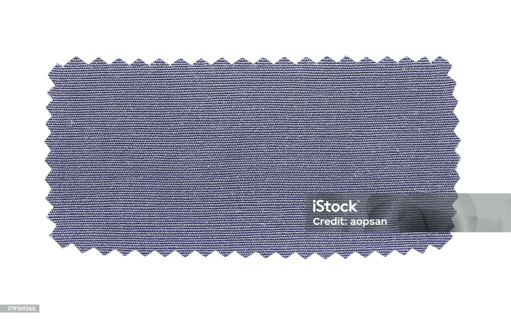 Blu campioni di tessuto swatch - Foto stock royalty-free di Abbigliamento