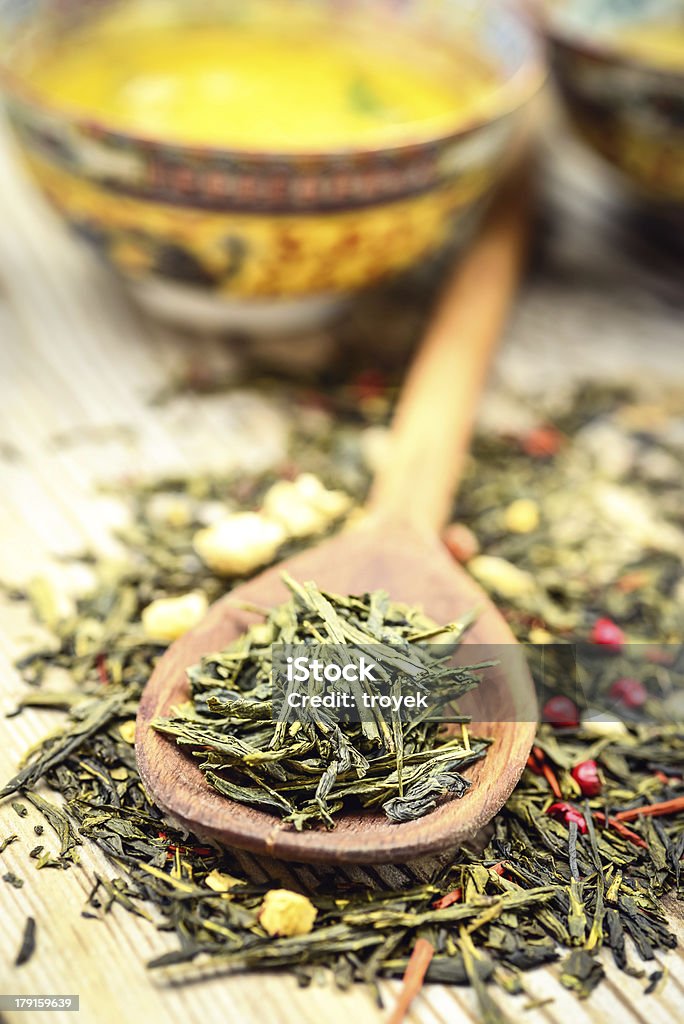 Chá verde - Foto de stock de Chá - Bebida quente royalty-free