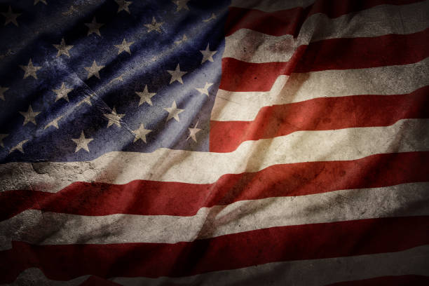 istock Grunge American flag 1791617743