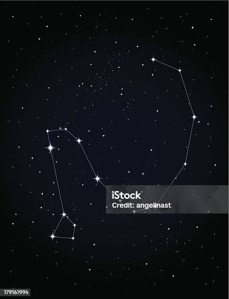 Constellation Draco Stock Vektor Art und mehr Bilder von Draco - Draco, Sternbild, Stern - Form