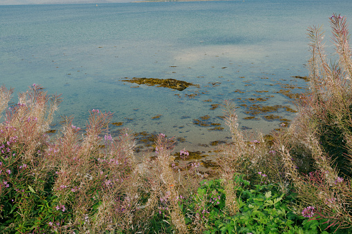 Seaside landscape around Broadford, Isle of Skye, Scotland