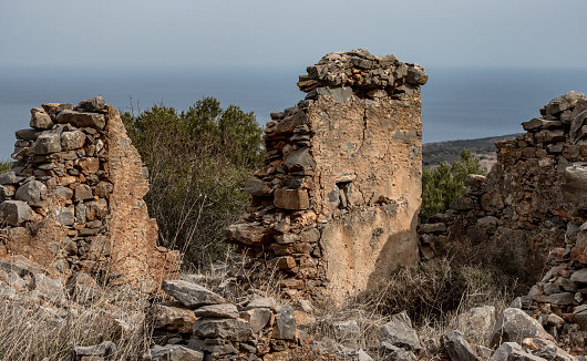 Ruins of an ancient wind mills