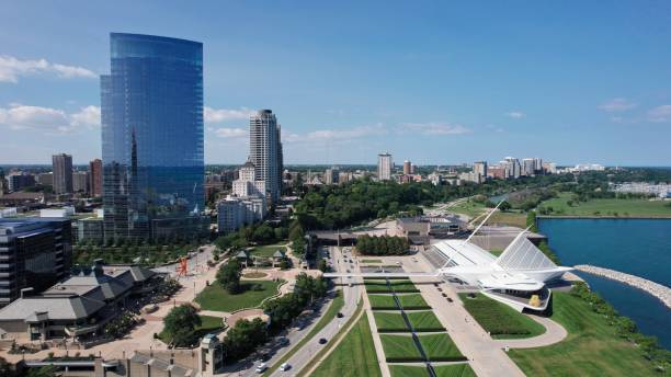 istock Drone View of Milwaukee, WI 1791679303