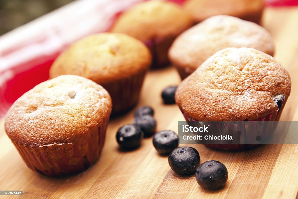 muffins de Mirtilo - Royalty-free Assado no Forno Foto de stock
