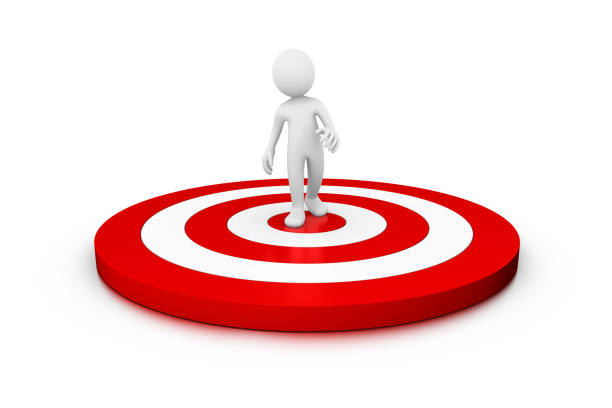 istock STRATEGIC TARGET REACHED RIGHT IN THE MIDDLE :SUCCESS 1791818599