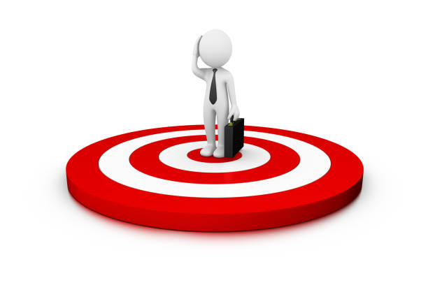 istock STRATEGIC TARGET REACHED RIGHT IN THE MIDDLE :SUCCESS 1791826557