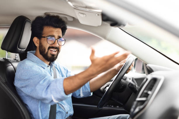 istock Angry indian man driver fighting on the road 1791837702