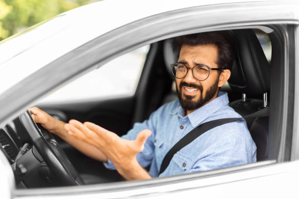 istock Angry indian man driver fighting on the road 1791837731