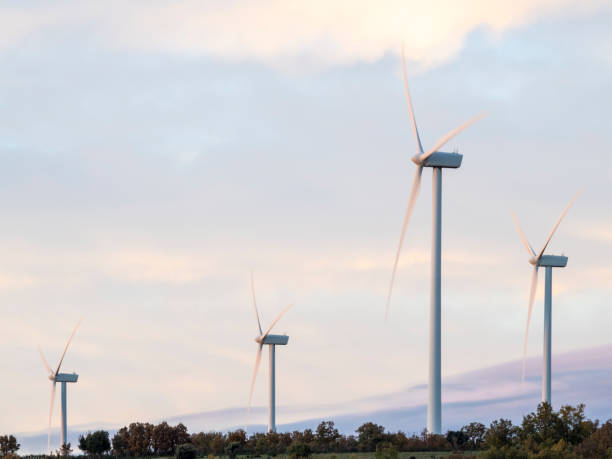 istock Wind turbines in wind farm 1791849296