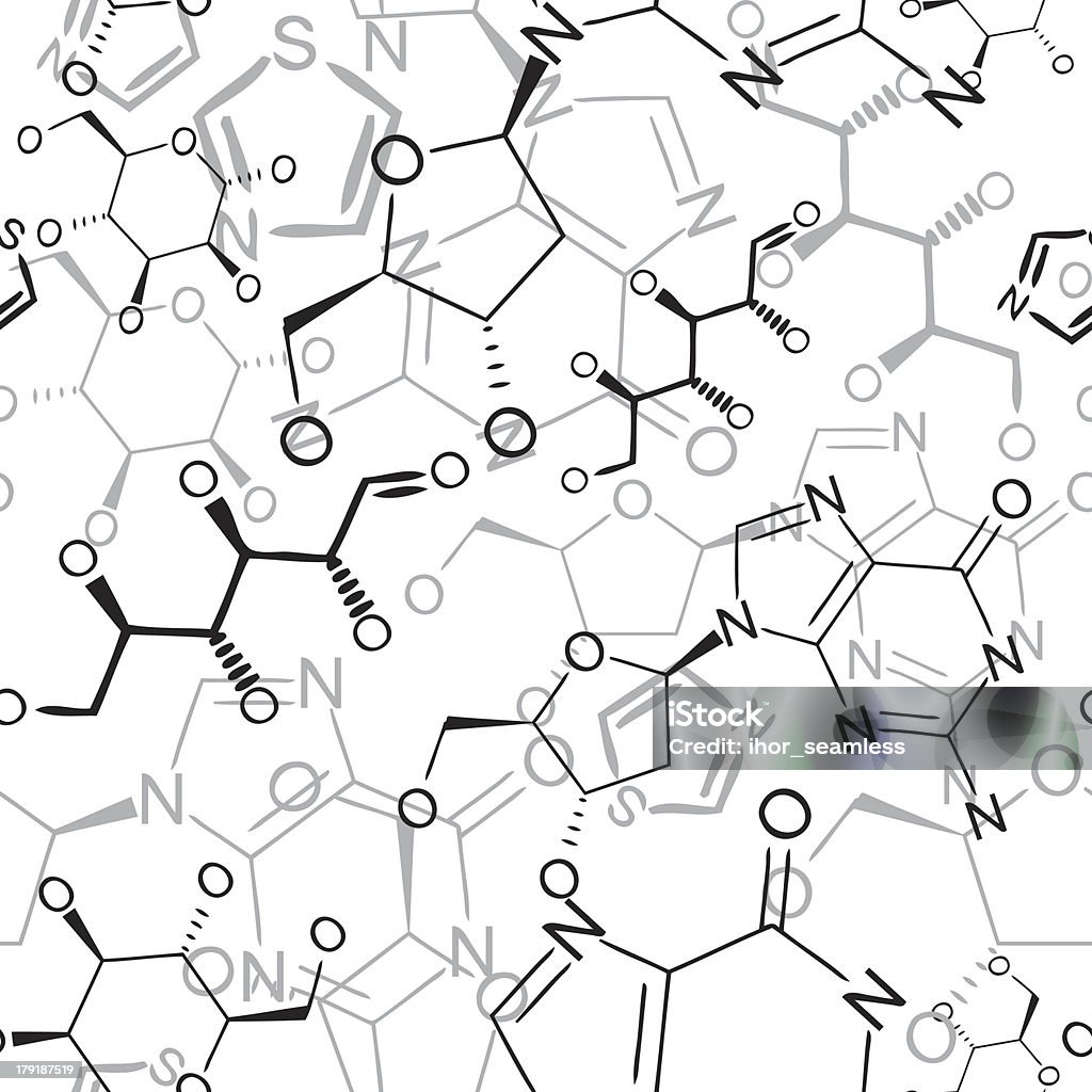 Chemmical Pattern Seamless Chemical Pattern Stock Illustration - Download Image Now ...