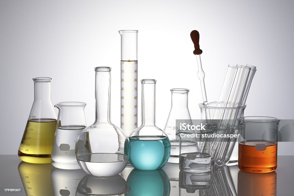 Laboratory Glassware Laboratory Flask Stock Photo