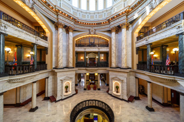 istock Mississippi State Capitol building interior 1791901416