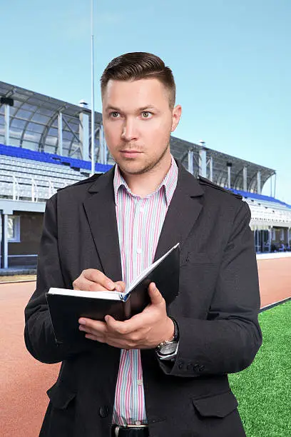 Photo of Football scout at work