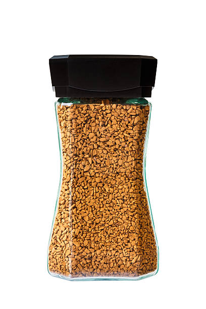 istock Instant coffee in glass jar 179193139