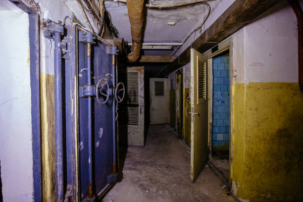 istock Dark abandoned Soviet bunker, echo of Cold War 1791933542