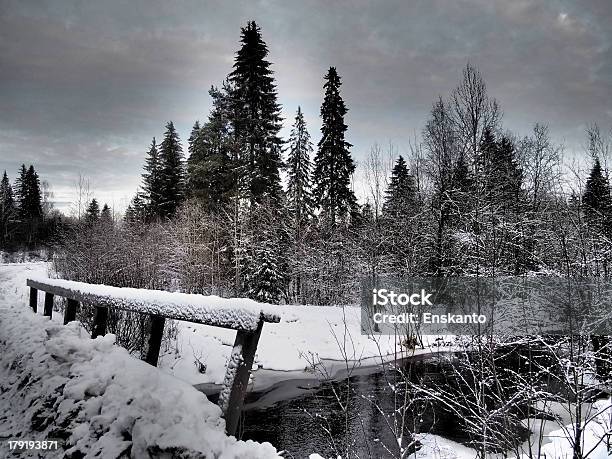 Photo libre de droit de Rivière En Hiver banque d'images et plus d'images libres de droit de Arbre - Arbre, Arbre sans feuillage, Beauté