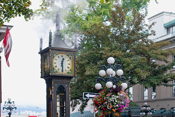 istock Steam Clock at Gastown in Vancouver BC 179200701