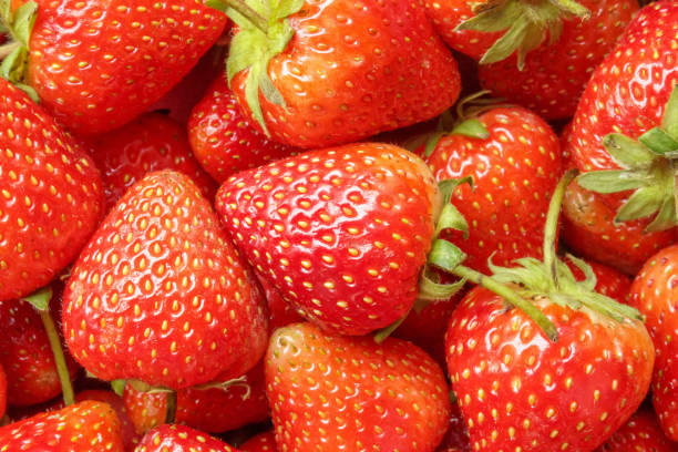 istock Fresh organic red strawberry fruit background 1792018871