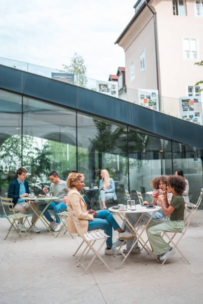 istock Embracing Diversity in the Coffee House Garden 1792039190