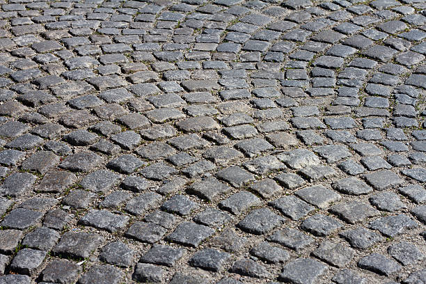 istock The pattern of stone block paving 179208250