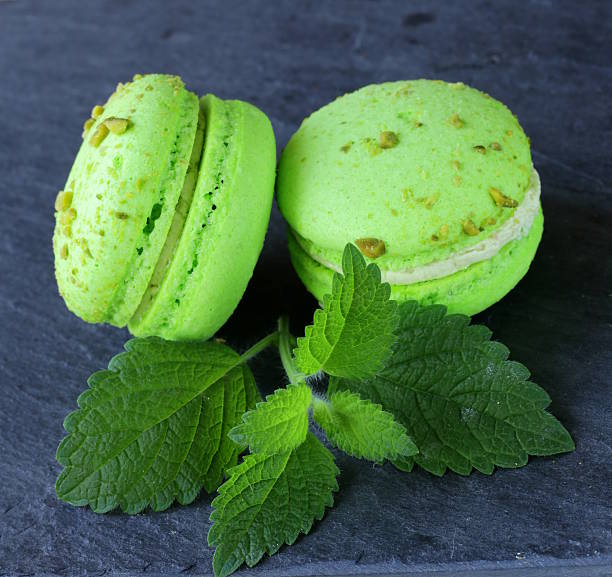 istock multicolored macaroon cookies, traditional French pastries 179208592