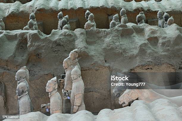 Das Terracottakrieger Von Qinshihuang Stockfoto und mehr Bilder von Begraben - Begraben, China, Chinesische Kultur