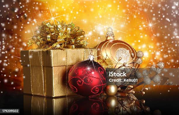 Christmas Gift Stock Photo - Download Image Now - Anniversary, Blurred Motion, Box - Container