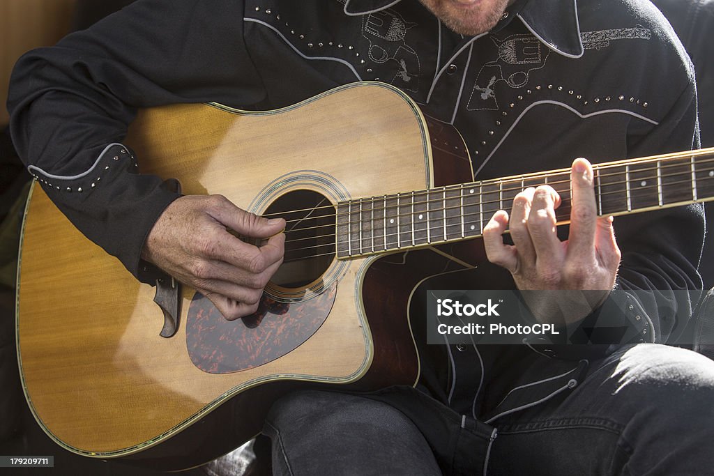 Musique Country Guitariste - Photo de Country music libre de droits