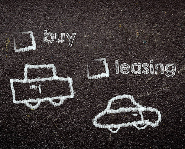 istock buy or leasing car on blackboard 179209714