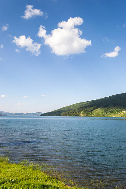istock Mavrovo lake landscape 179209834