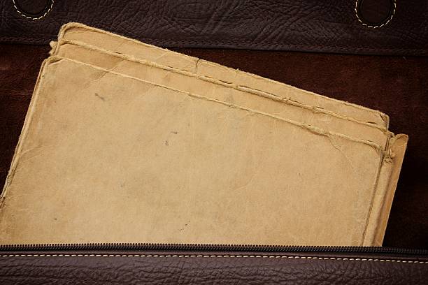 alte pergament struktur - vellum old paper textured design element stock-fotos und bilder