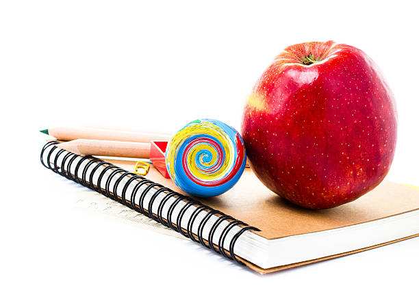 istock Back to school supplies with Notebook and pencil on white 179210810