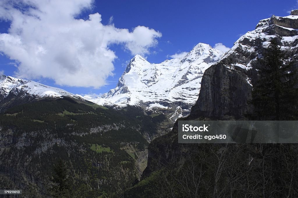 A Suíça - Royalty-free Alpes Europeus Foto de stock