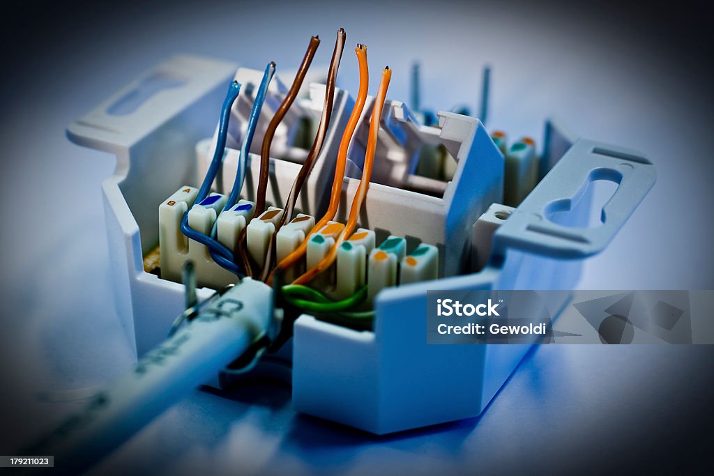 Das Netzwerk-Socket - Lizenzfrei Abschicken Stock-Foto