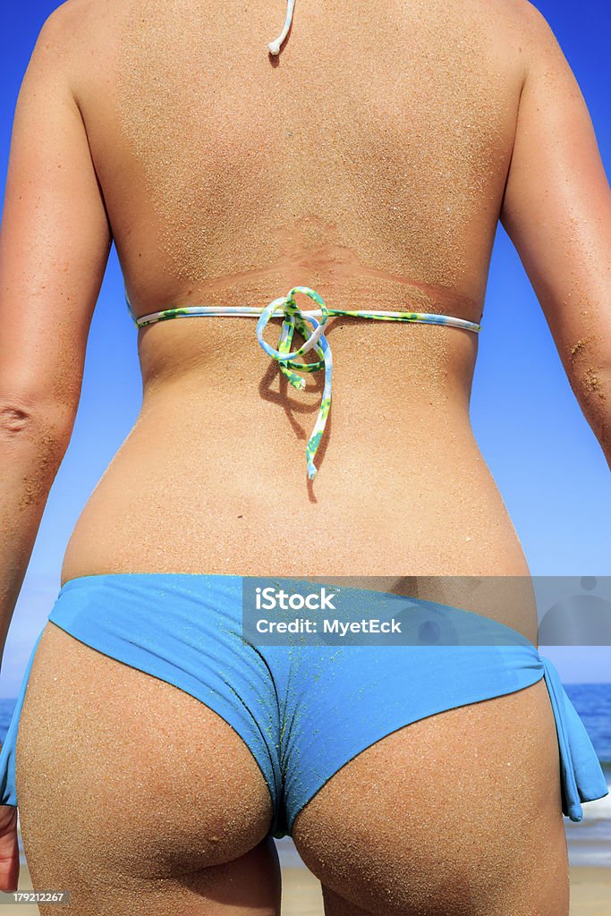 Nahaufnahme der Frau im bikini - Lizenzfrei Attraktive Frau Stock-Foto