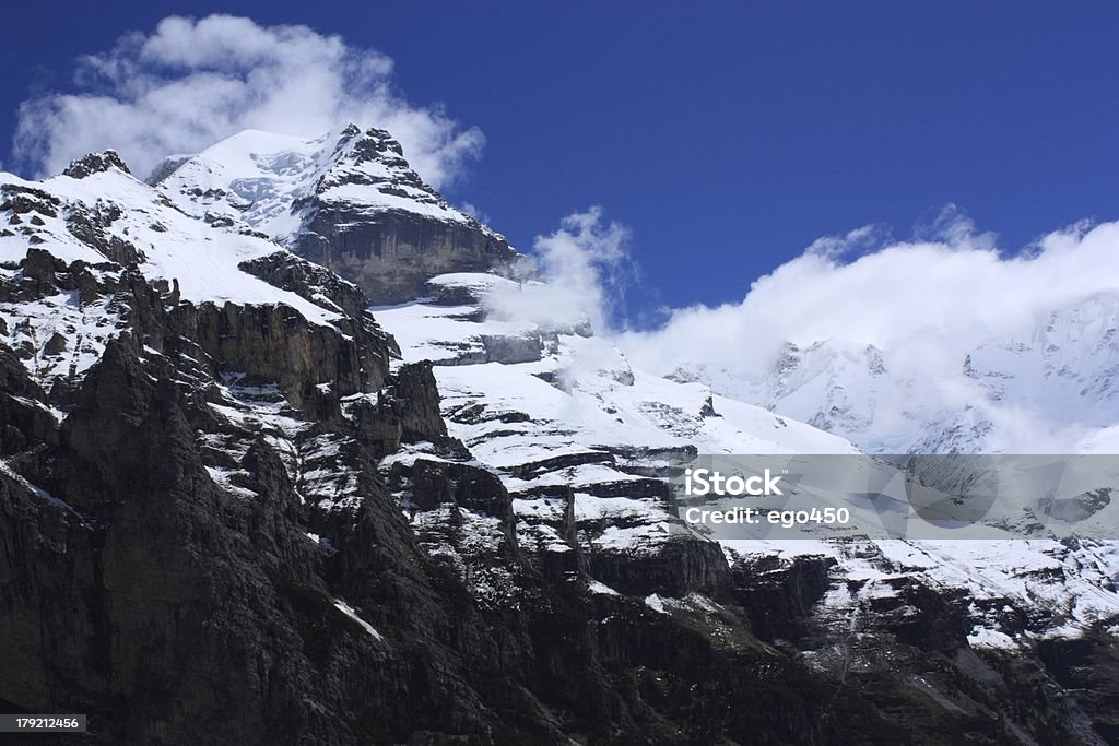 Alpes suíços - Foto de stock de Alpes europeus royalty-free