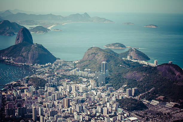 istock Rio de Janeiro, Brazil.  viewed from Corcovado 179213484