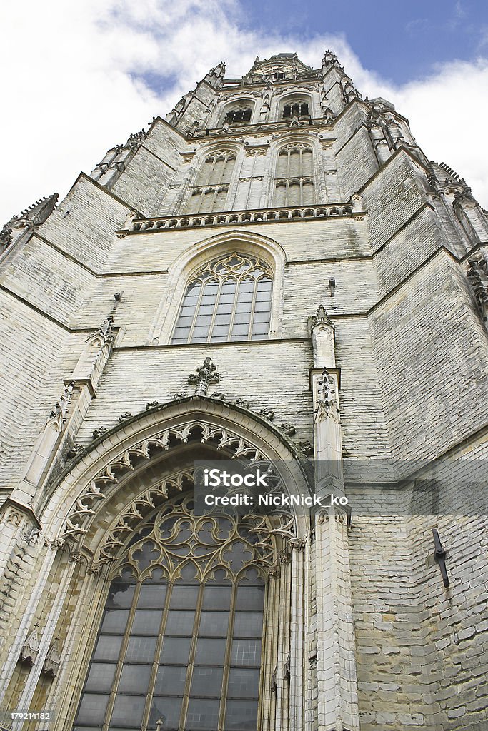 Igreja de Breda, Holanda - Foto de stock de Alto - Descrição Geral royalty-free