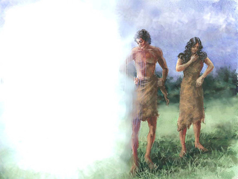 Creación de Dios ropa Adam y Eve photo