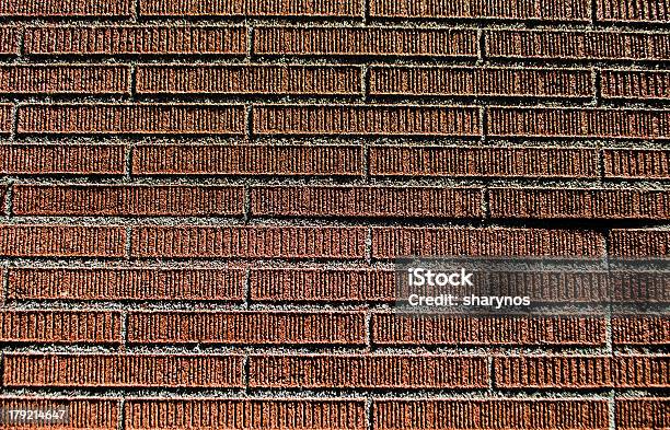 Foto de Fundo De Parede De Tijolo Vermelho e mais fotos de stock de Antigo - Antigo, Arquitetura, Bloco