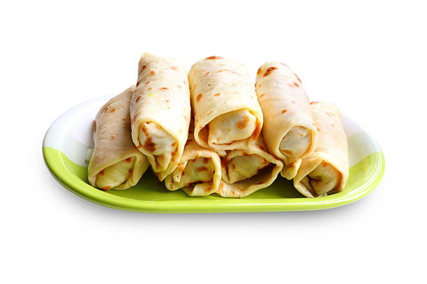 istock Crepes stuffed with meat and vegetables 179215076