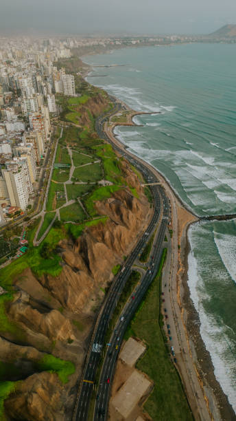 istock Track down the mountain - Lima city, Peru 1792157863