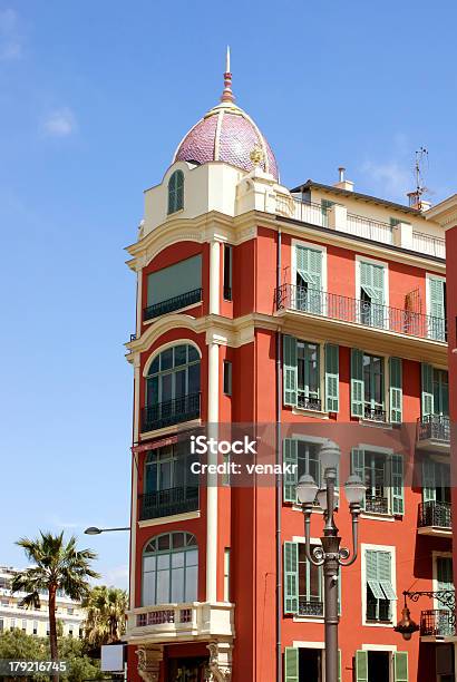 Foto de Arquitetura Lugar Massena Em Nice e mais fotos de stock de Característica arquitetônica - Característica arquitetônica, Cidade, Cidade pequena